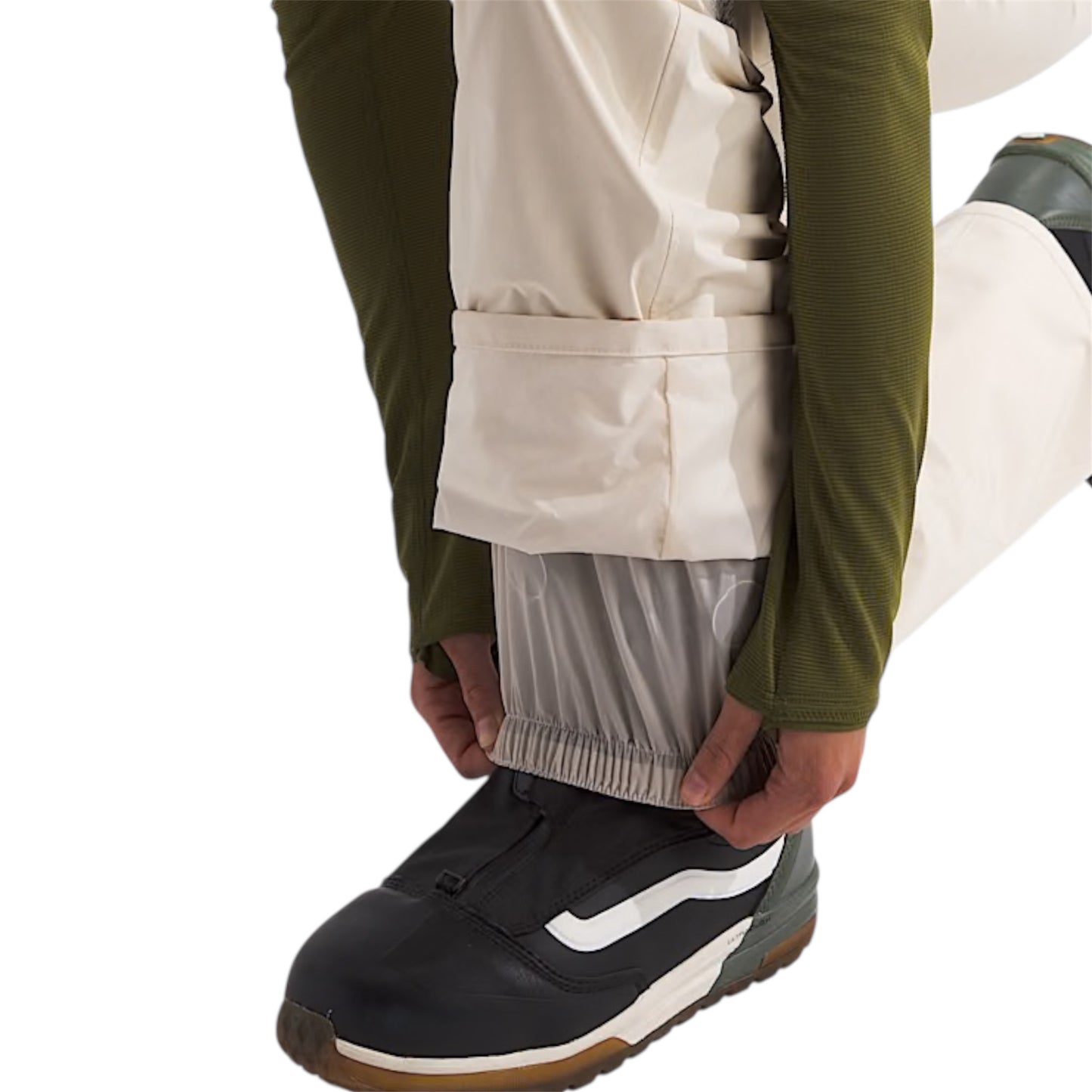 NORTH FACE WOMENS FREEDOM BIB WHITE DUNE