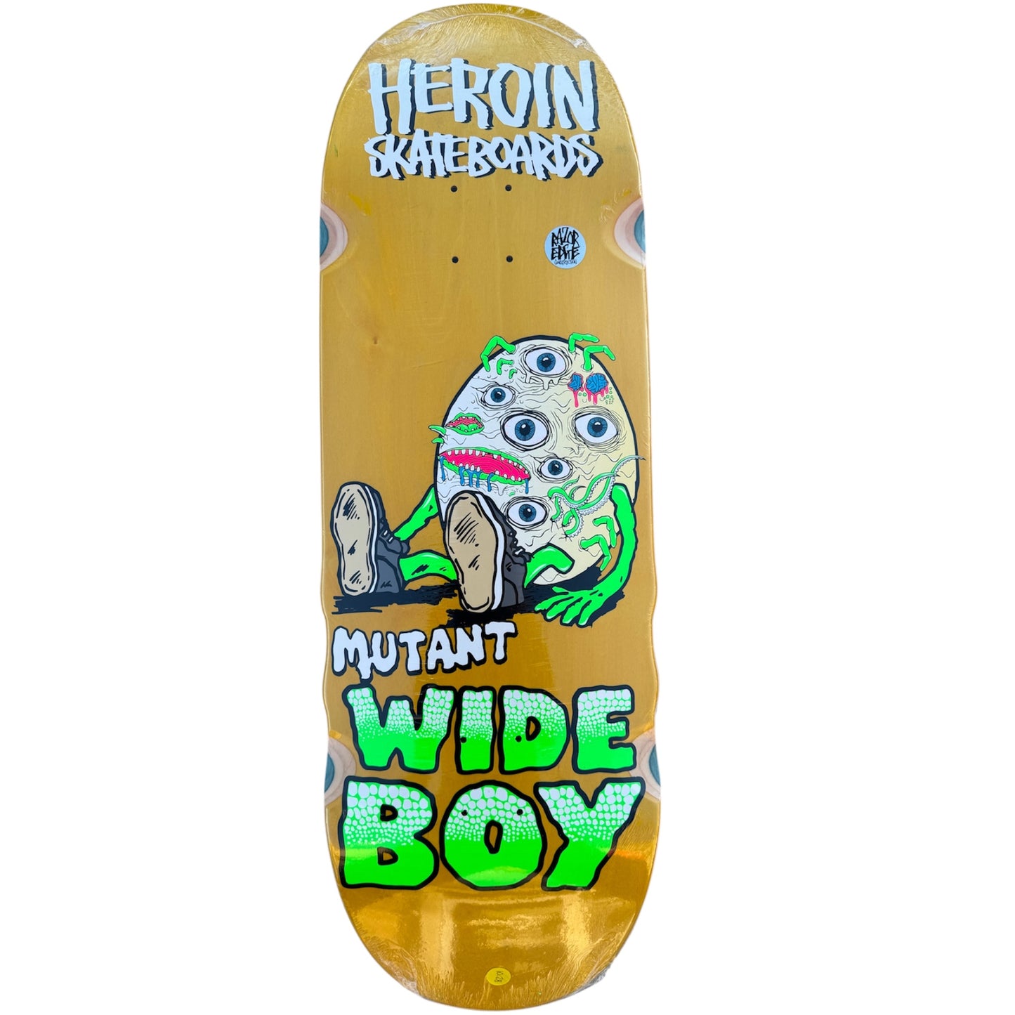 HEROIN MUTANT WIDE BOY YELLOW DECK 10.28