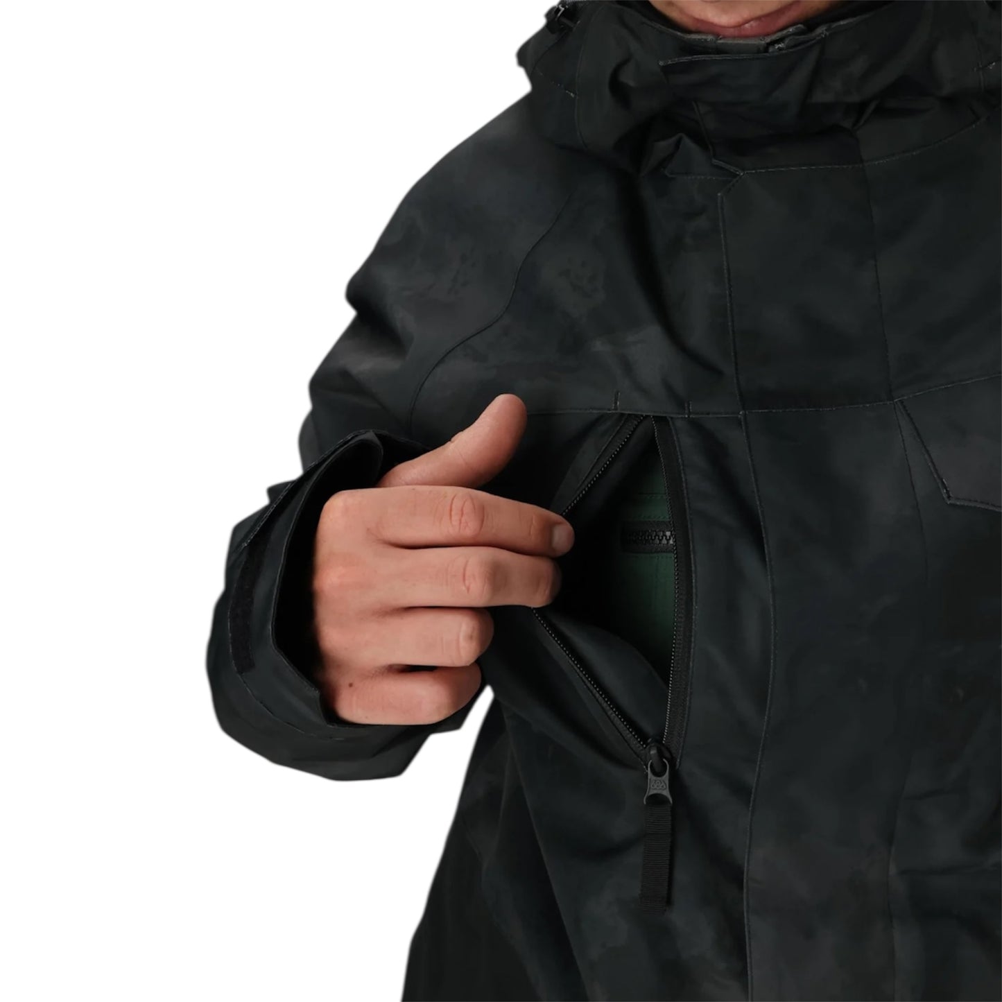 686 MENS GEO INSULATED JACKET BLACK HEMISPHERE 2026