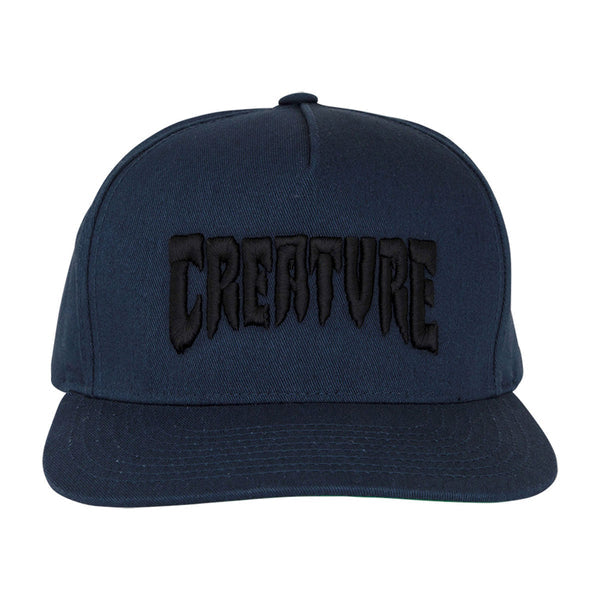 CREATURE SNAPBACK MONK LOGO NAVY