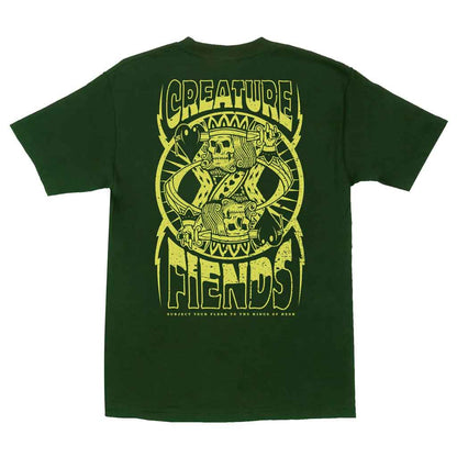 CREATURE HESHKING RELIC TEE FOREST GREEN