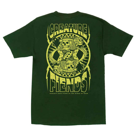 CREATURE HESHKING RELIC TEE FOREST GREEN