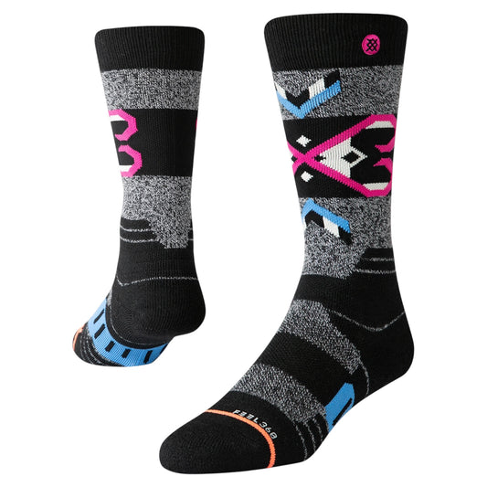 STANCE NORDIC MAZE YOUTH SNOW SOCK GREY