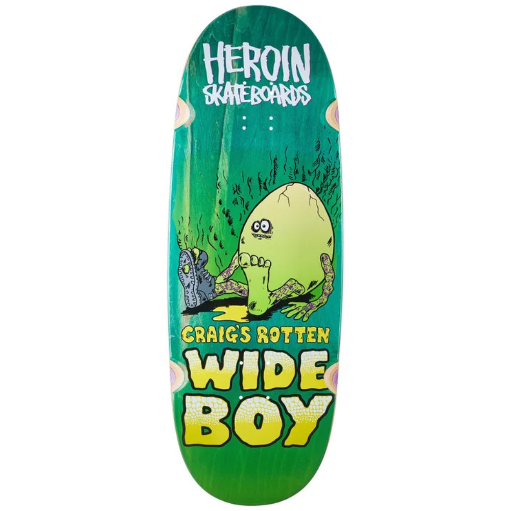 HEROIN CRAIG’S ROTTEN WIDE BOY DECK 10.75
