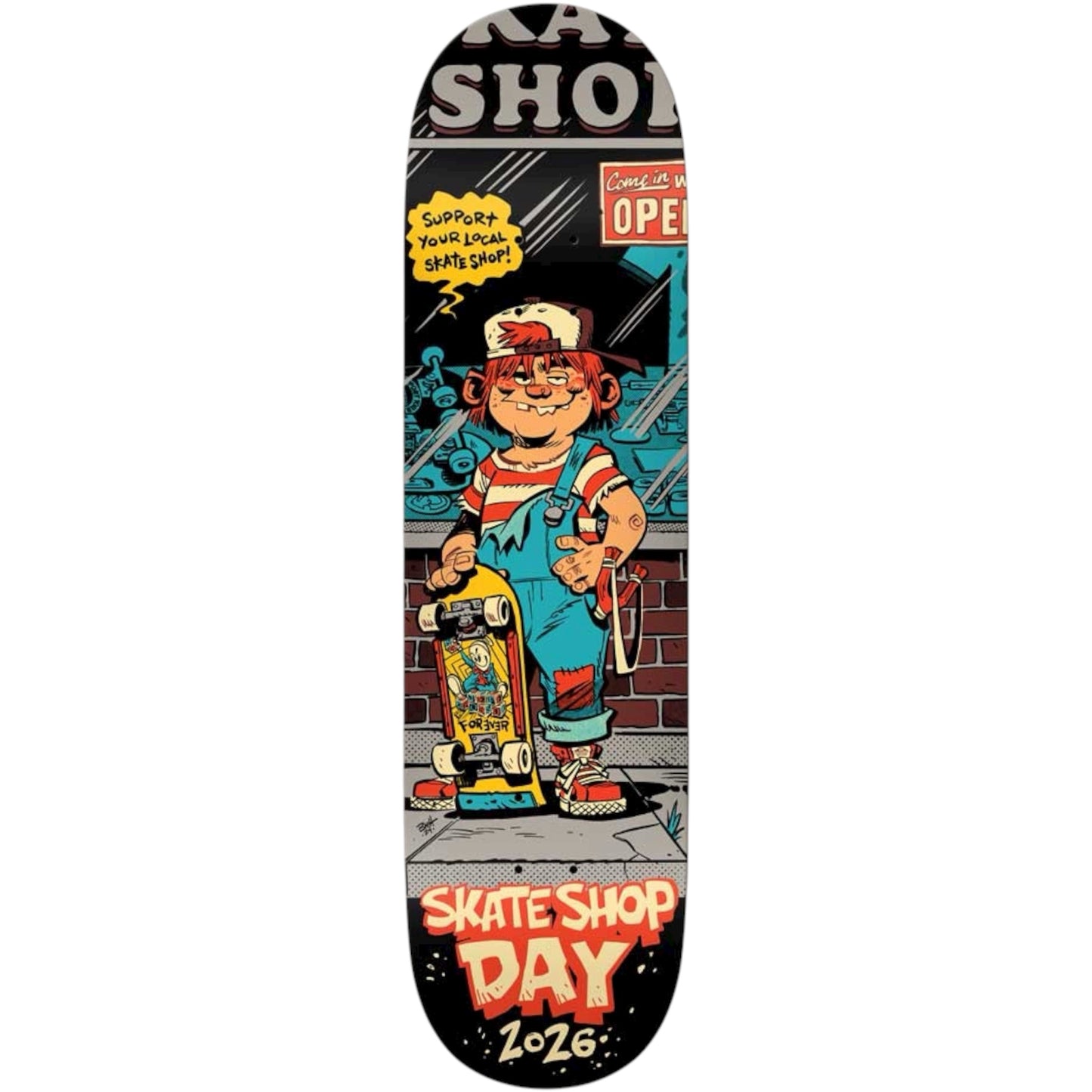 DLX SKATE SHOP DAY ‘26 SHOP KEEPERS DECK