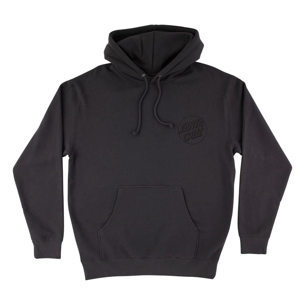 SANTA CRUZ OPUS DOT HOODIE ASPHALT BLACK