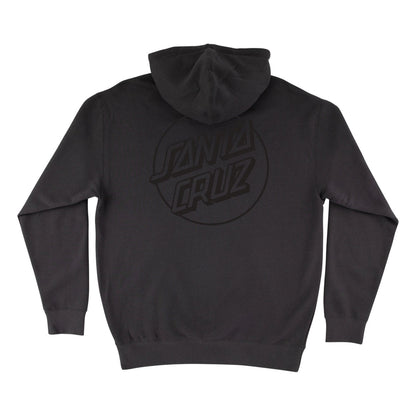 SANTA CRUZ OPUS DOT HOODIE ASPHALT BLACK