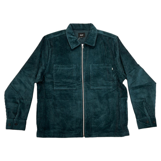 HUF TWO TONE CORDUROY ZIP JACKET SYCAMORE