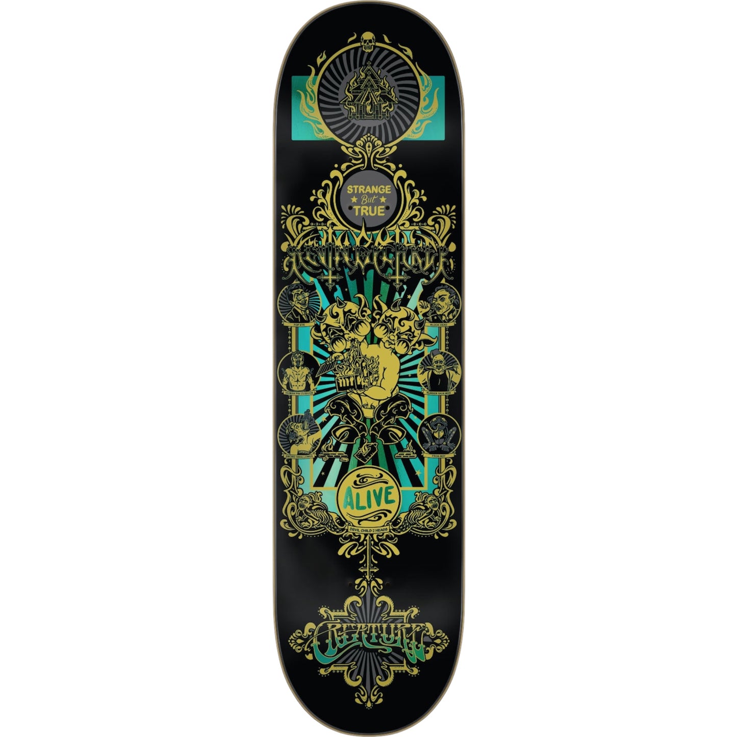 CREATURE BAEKKEL SIDESHOW PRO DECK 8.25