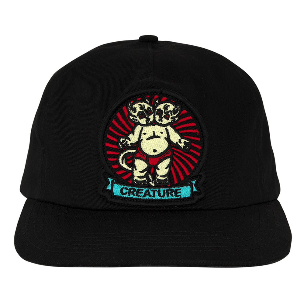 CREATURE SIDESHOW SNAPBACK BLACK