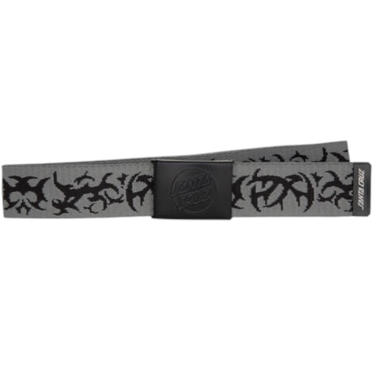 SANTA CRUZ OPUS DOT WEB BELT RAZOR GREY