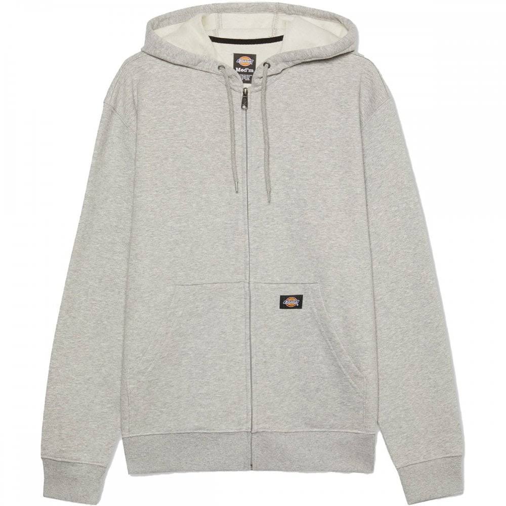 DICKIES FLEECE FULL ZIP HOODIE GRIS CHINÉ