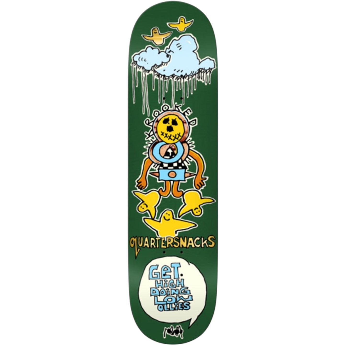 KROOKED X QUARTERSNACK HIGH DECK 8.25