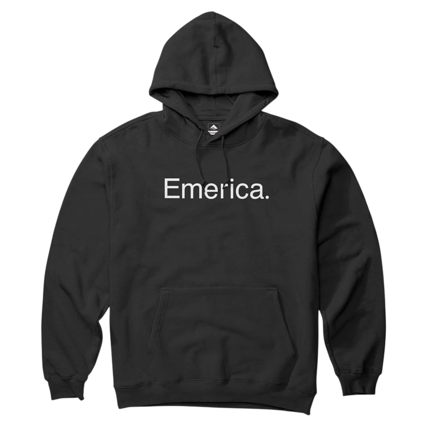 EMERICA PURE LOGO HOODIE BLACK