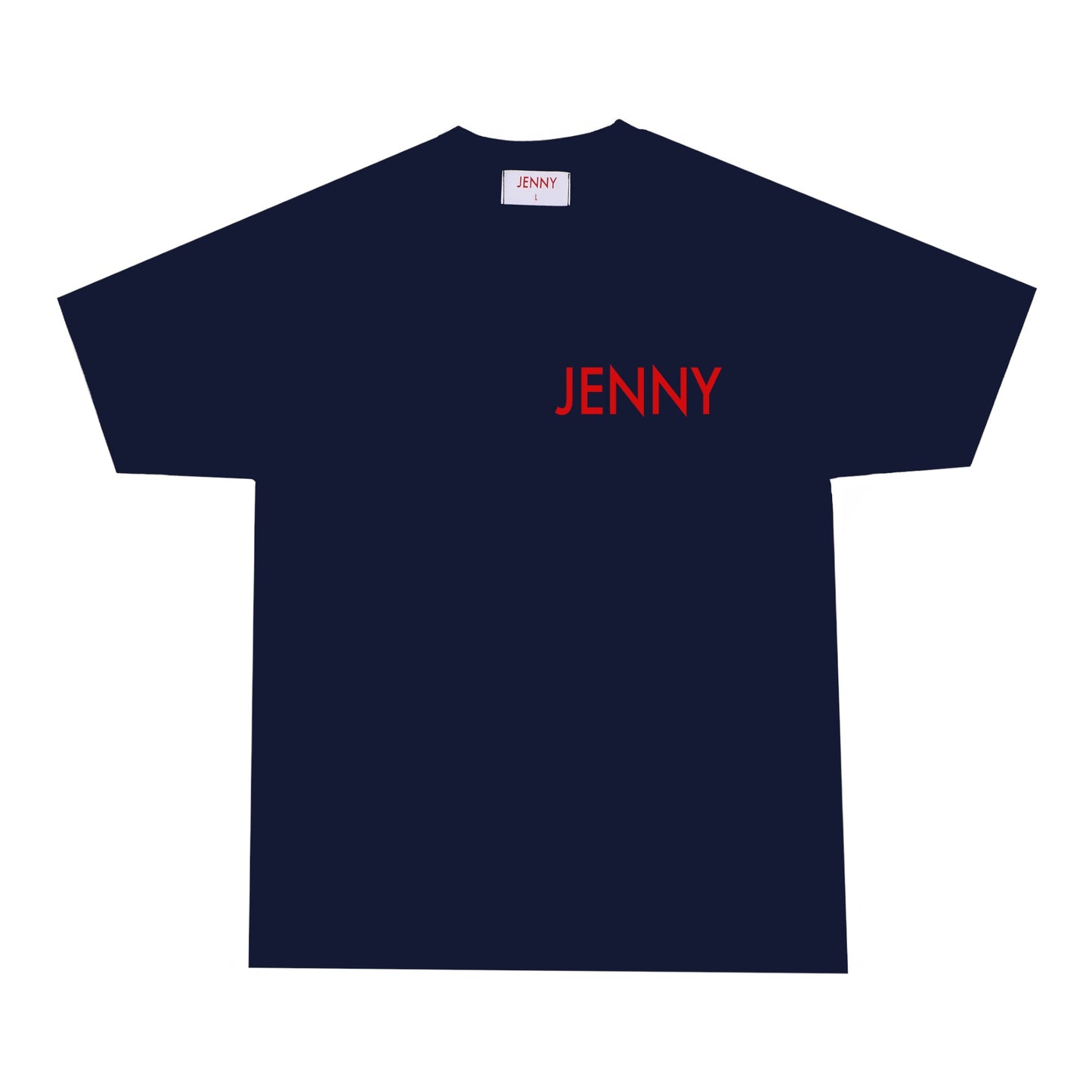 JENNY CLASSIC SNEK TEE NAVY RED