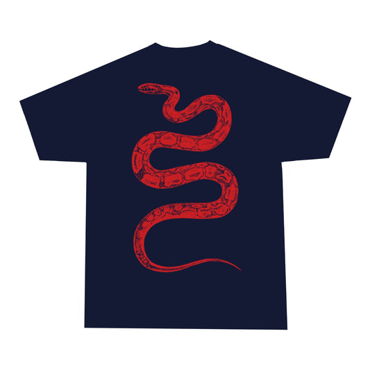 JENNY CLASSIC SNEK TEE NAVY RED