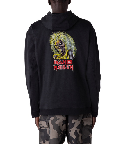 686 EVERYWHERE PERFORMANCE DOUBLE KNIT HOODIE IRON MAIDEN EDDIES BLACK 2025