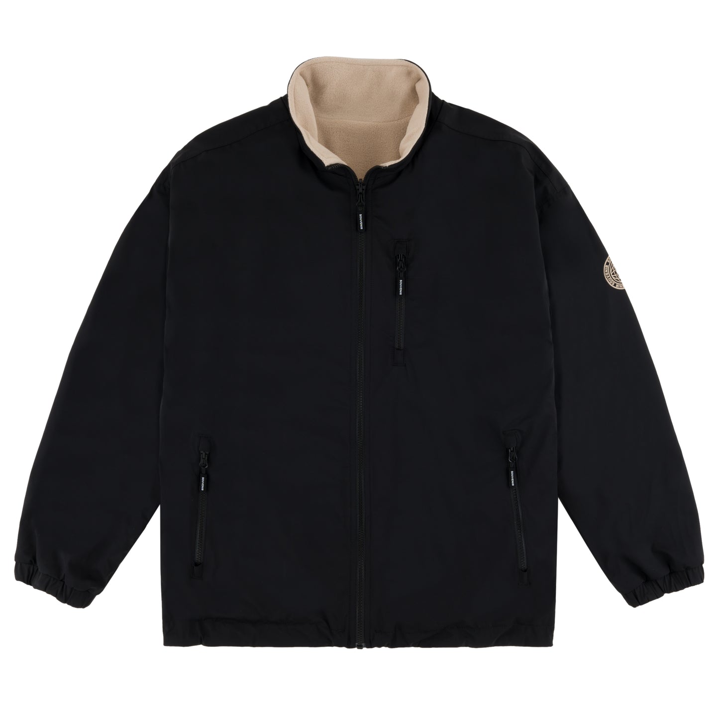 SOUVENIR REVERSIBLE JACKET BLACK