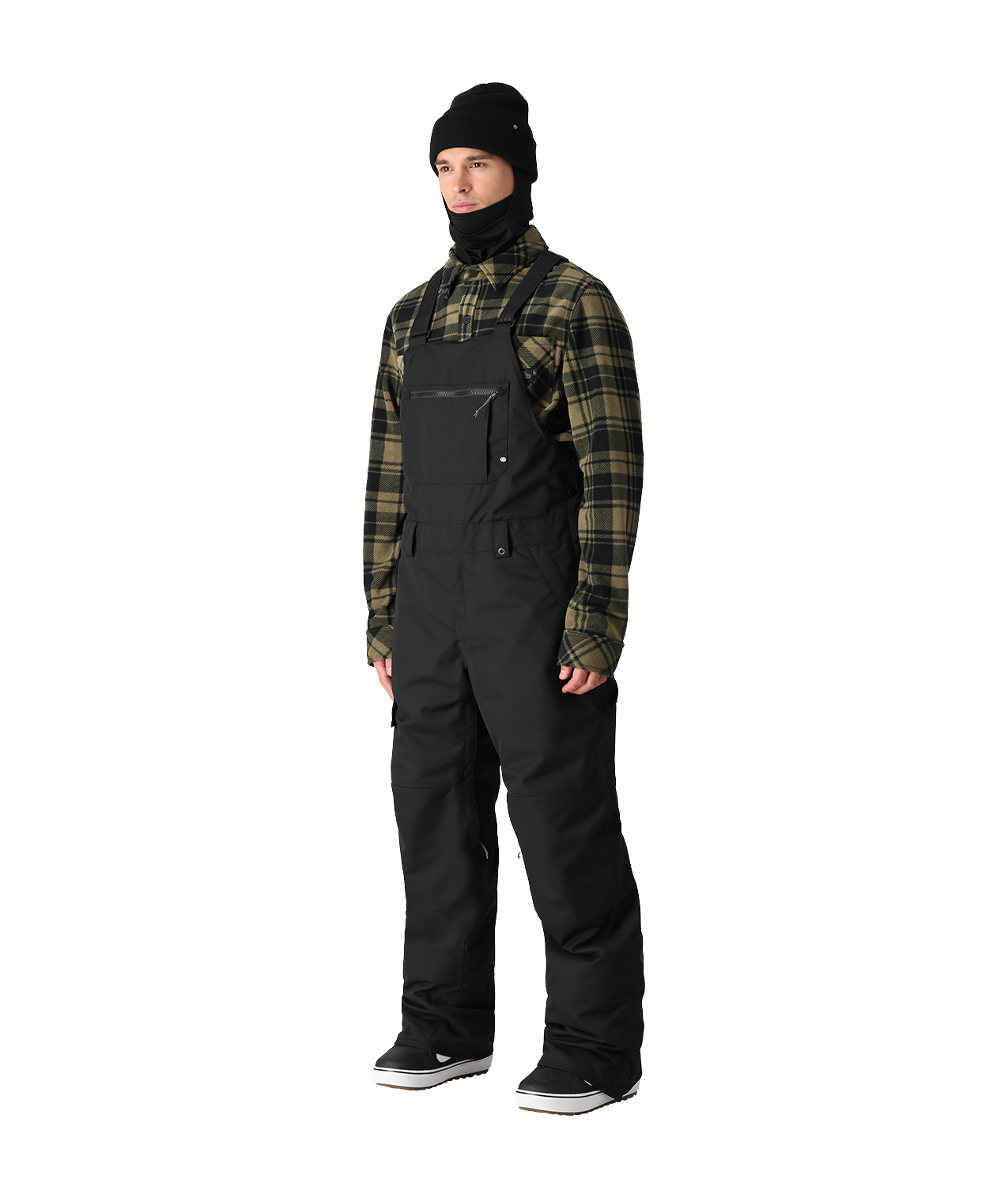 686 HOT LAP INSULATED BIB BLACK 2025