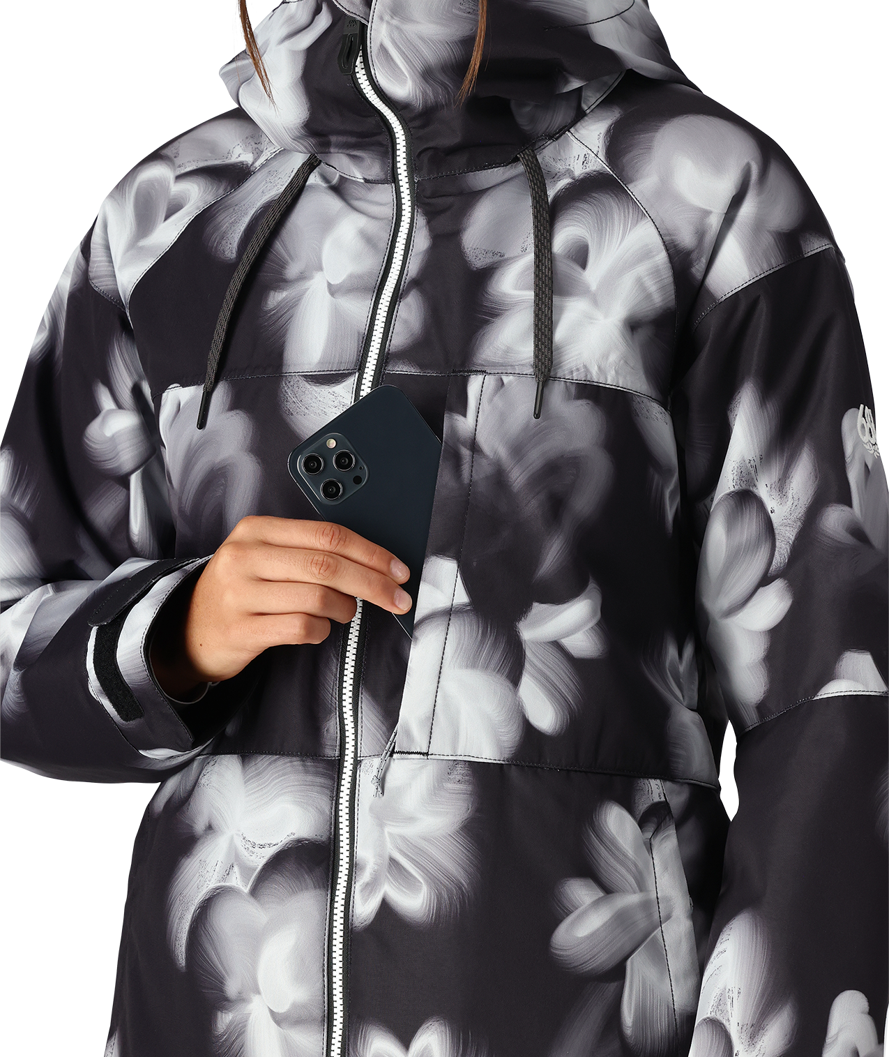 686 ATHENA INSULATED JACKET BLACK GHOST FLORAL 2025