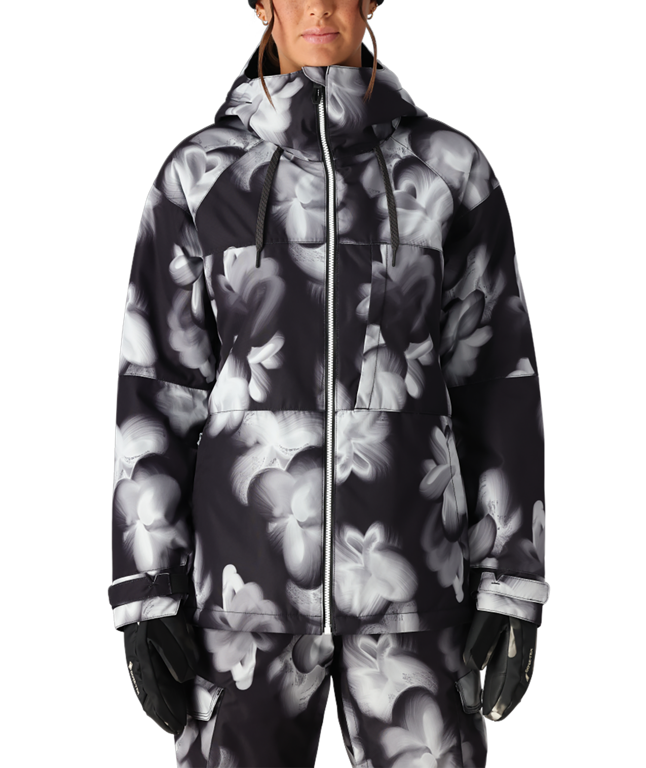 686 ATHENA INSULATED JACKET BLACK GHOST FLORAL 2025