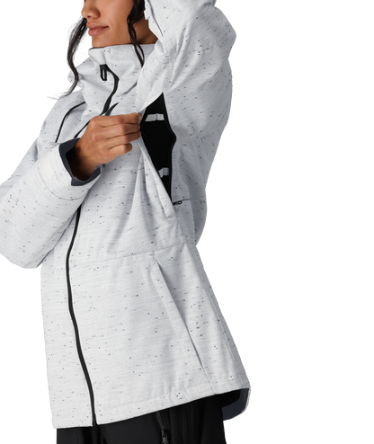 686 ATHENA INSULATED JACKET WHITE SLUB 2025