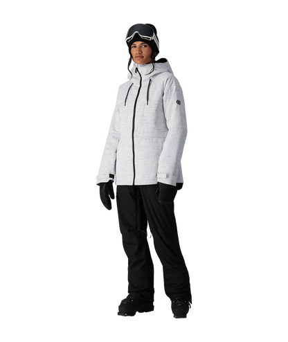 686 ATHENA INSULATED JACKET WHITE SLUB 2025