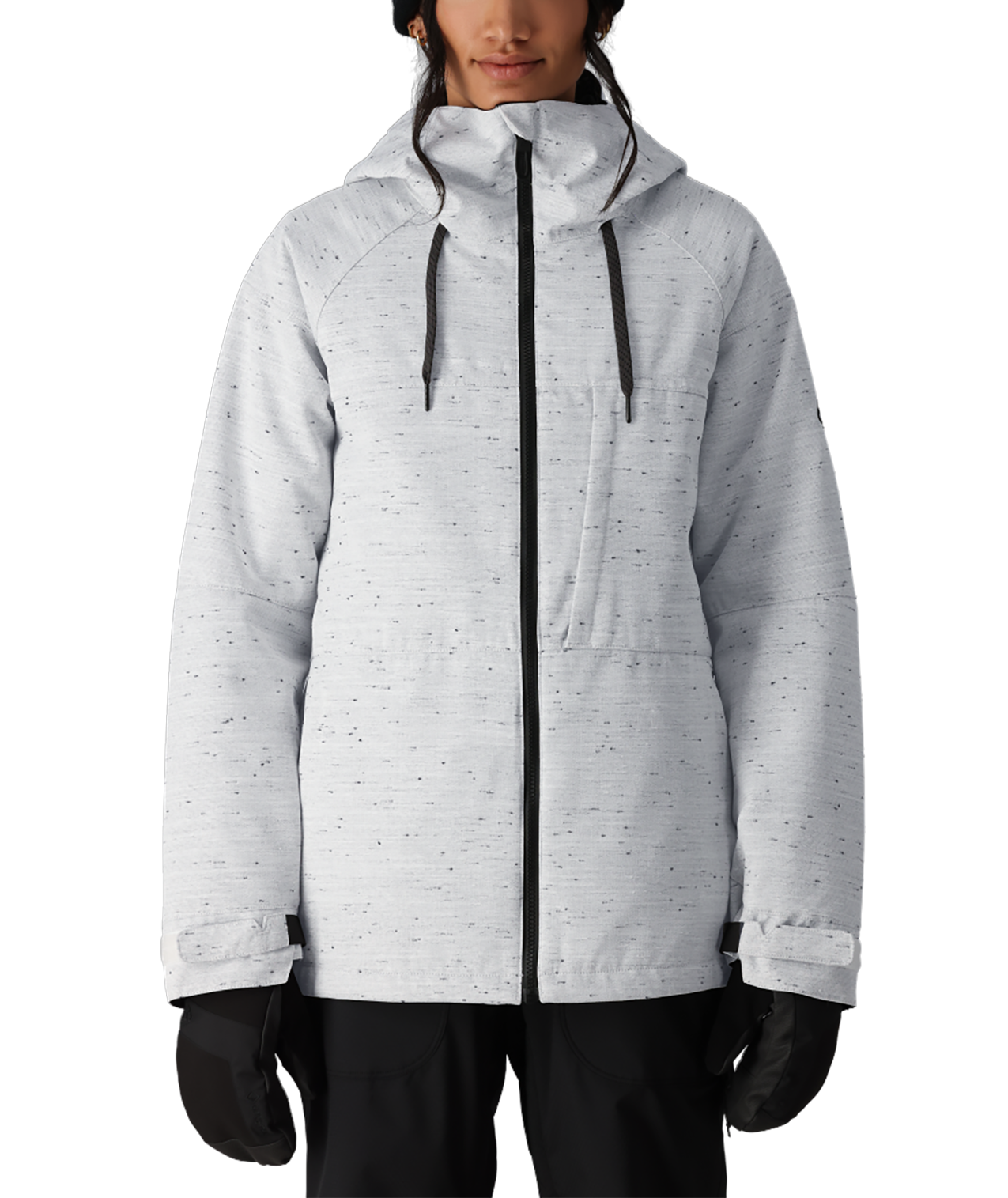 686 ATHENA INSULATED JACKET WHITE SLUB 2025