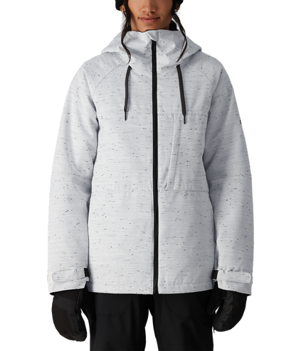 686 ATHENA INSULATED JACKET WHITE SLUB 2025