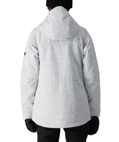 686 ATHENA INSULATED JACKET WHITE SLUB 2025