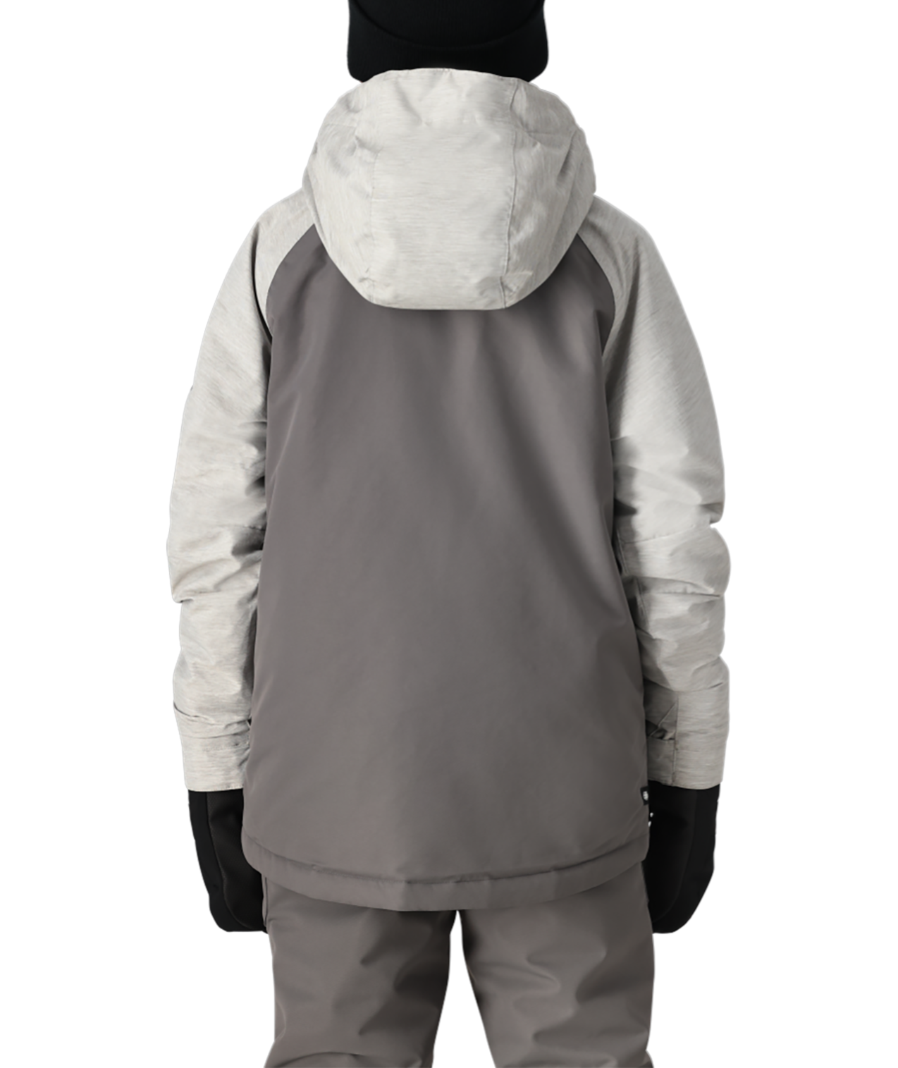 686 GEO INSULATED JACKET WHITE HEATHER COLORBLOCK 2025