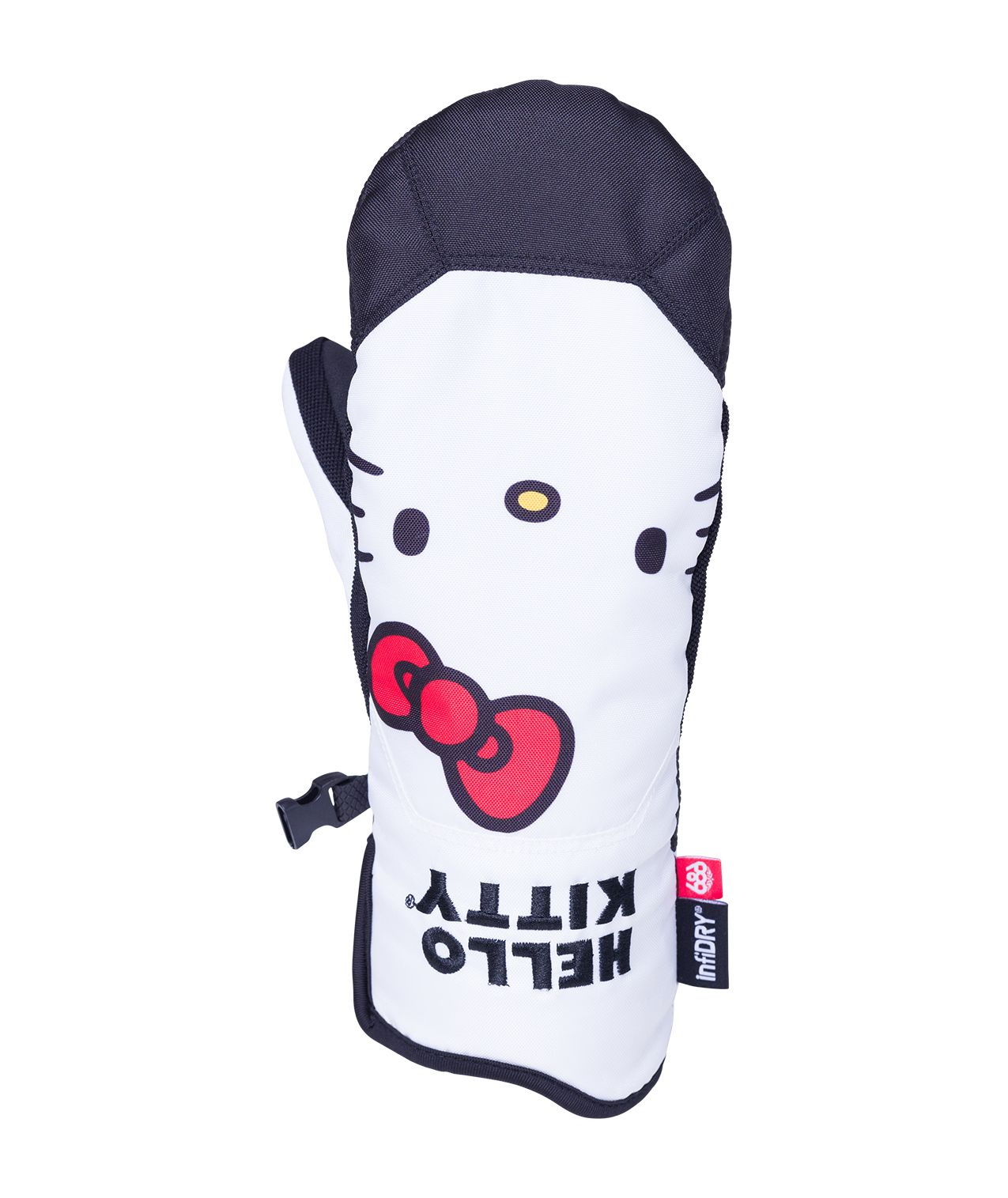 686 REVEL MITT HELLO KITTY WHITE 2025