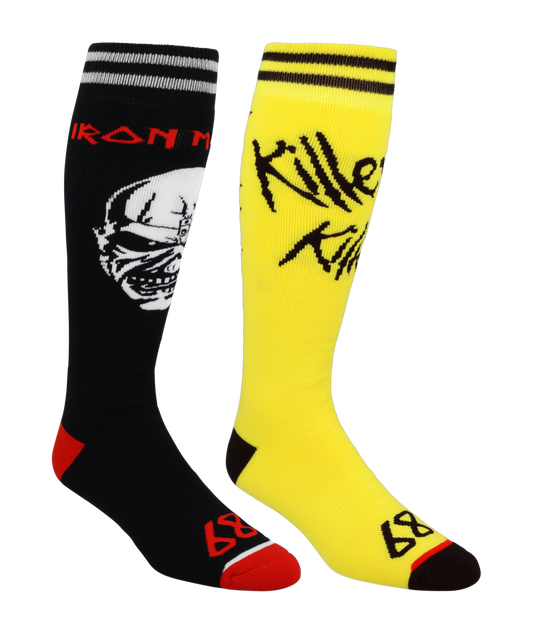 686 IRON MAIDEN SOCK 2 PACK 2025