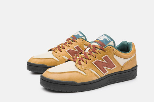 NEW BALANCE 480S D BROWN/RED