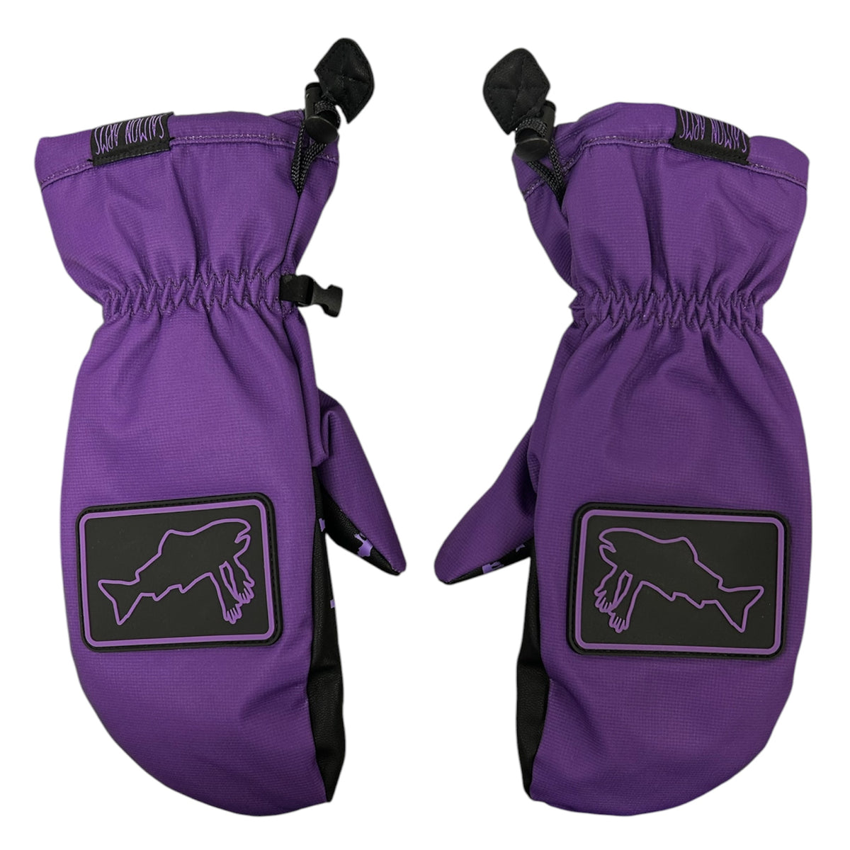 SALMON ARMS TEAM MITT LOGO PURPLE 2027