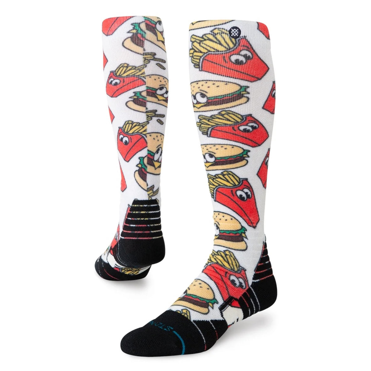 STANCE SNOW SOCK COMBO MEAL MID RED