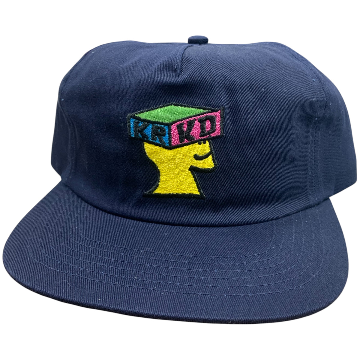 KROOKED DIMENSIONAL HAT NAVY