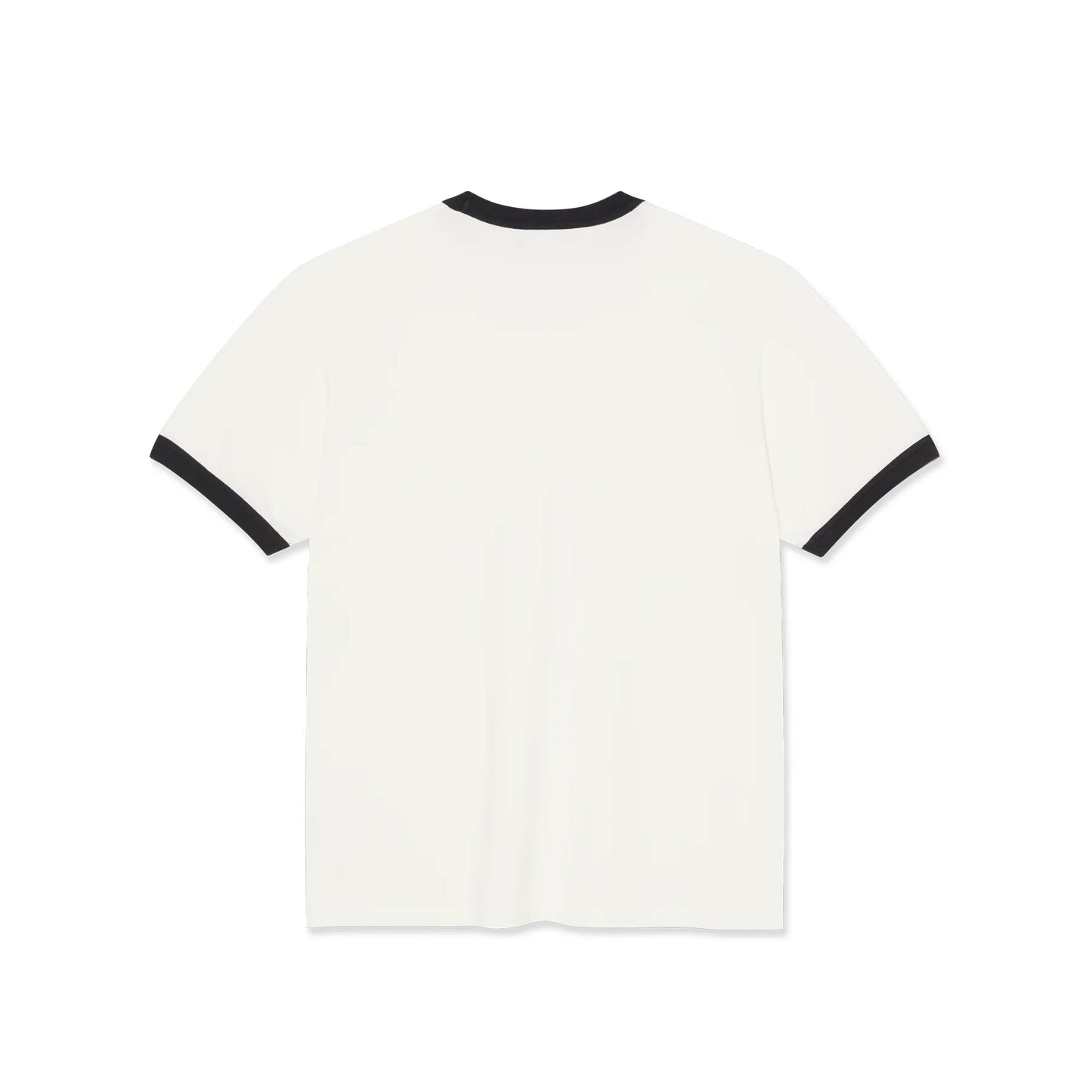 POLAR RINGER TEE CLOUD WHITE/NAVY