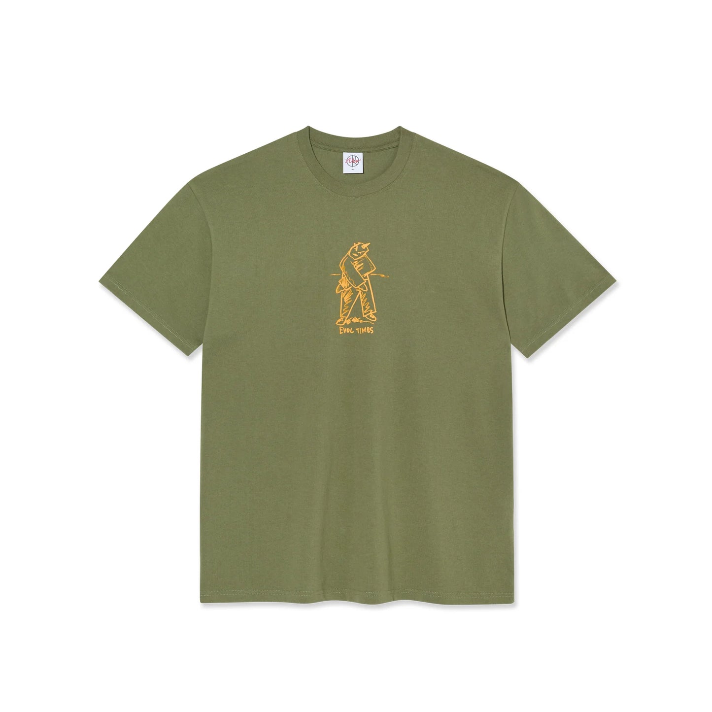 POLAR EVOL TIMES TEE ARMY GREEN