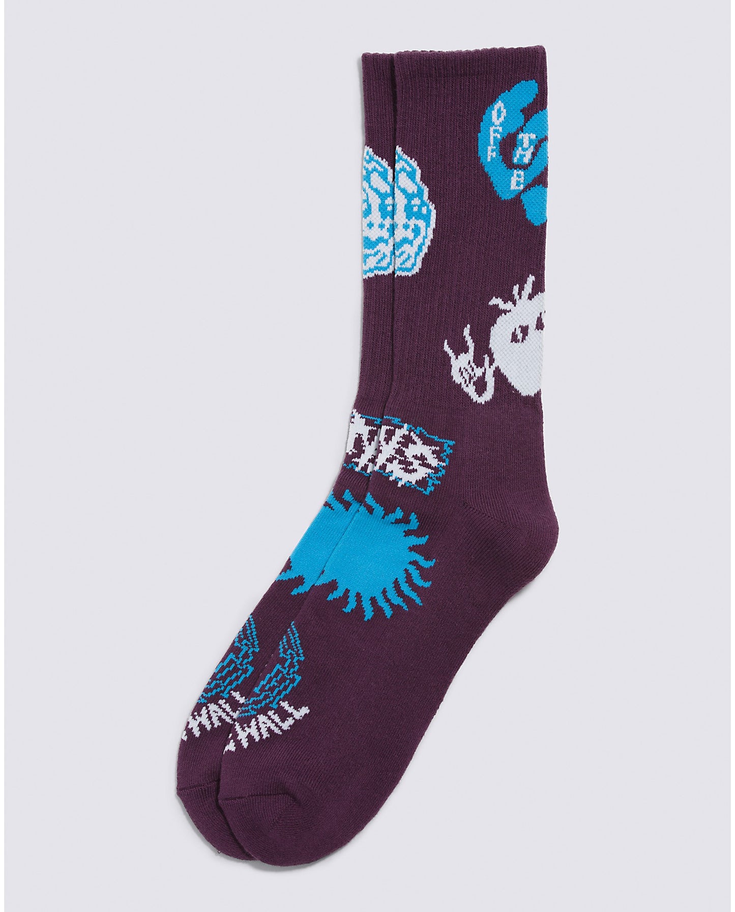 CHAUSSETTES VANS WHAMMY CREW VIN DE MÛRE