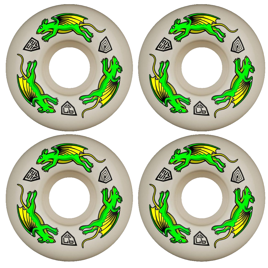 POWELL PERALTA DRAGON FORMULA 93A NANO RAT WHEELS