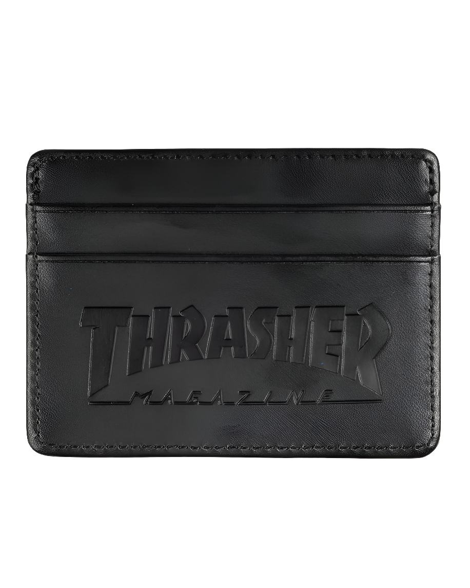 THRASHER CARD WALLET BLACK