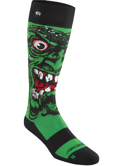 THIRTYTWO SANTA CRUZ ROSKOPP FACE SNOW SOCKS GREEN