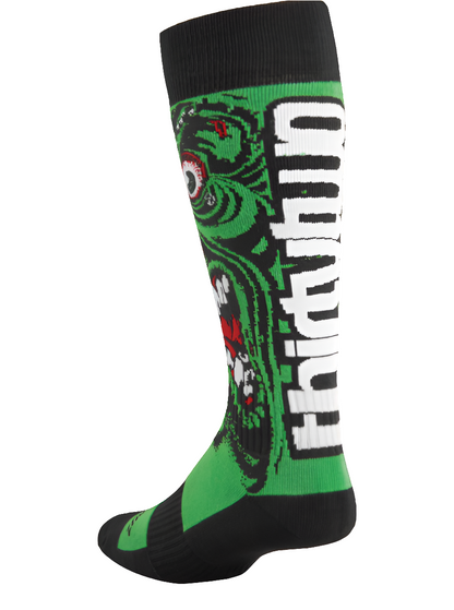 THIRTYTWO SANTA CRUZ ROSKOPP FACE SNOW SOCKS GREEN