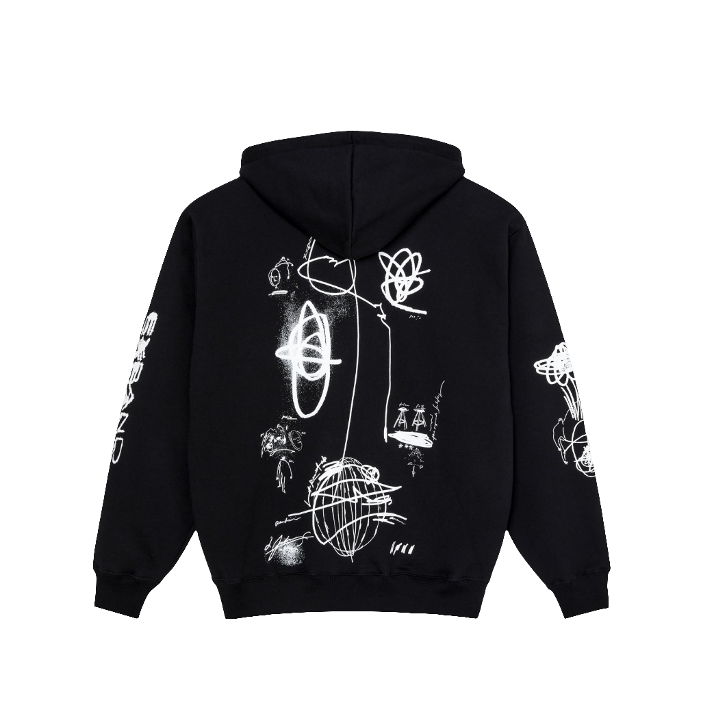 LAST RESORT EXPANDO HOODIE BLACK