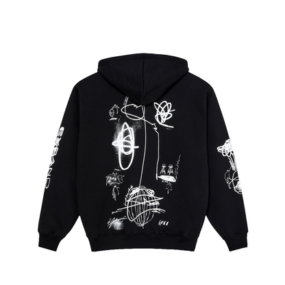 LAST RESORT EXPANDO HOODIE BLACK