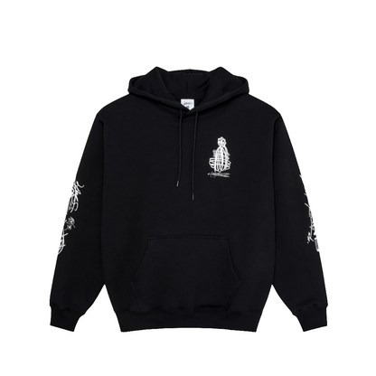 LAST RESORT EXPANDO HOODIE BLACK