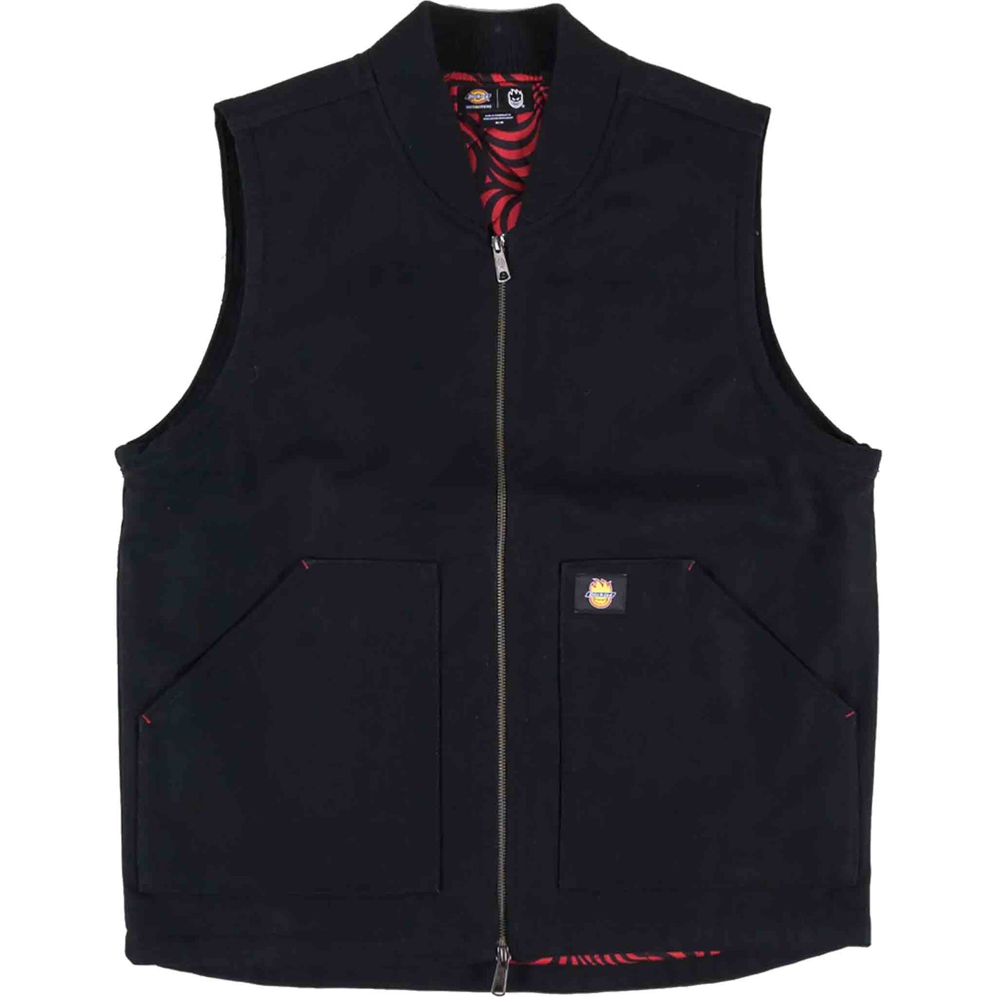 DICKIES X SPITFIRE DUCK VEST BLACK