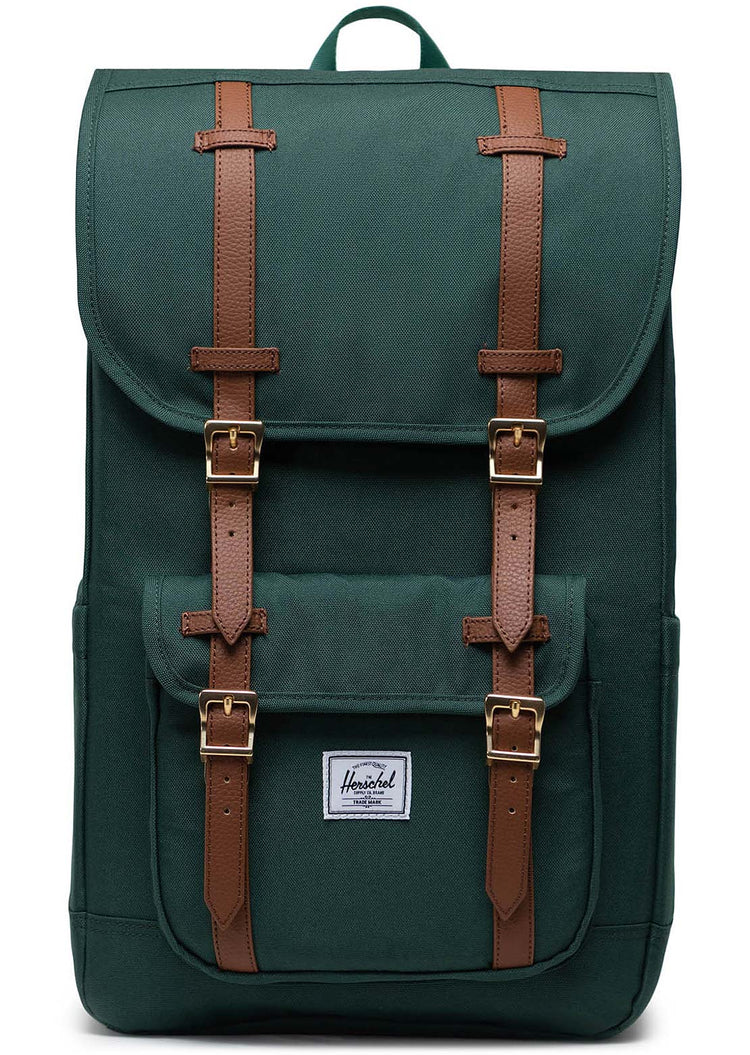 HERSCHEL LITTLE AMERICA BACKPACK TREKKING GREEN