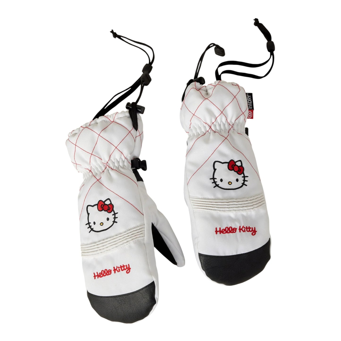 686 WOMENS JUBILEE MITT HELLO KITTY WHITE